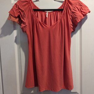 Coral Dress Shirt